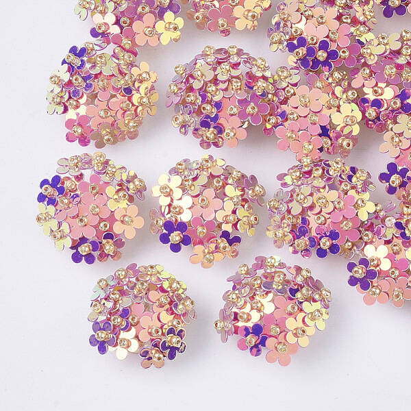 PVC Paillette Cabochons