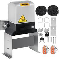 VEVOR Automatic Sliding Gate Opener, Max. 3300LBS with 2 Remote Controls, Includes Gate Operator Hardware Kit for Security, 4...