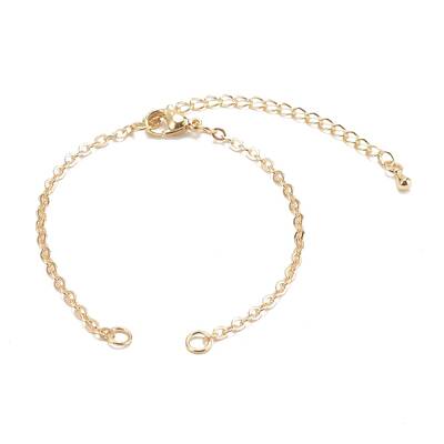 Brass Cable Chain Bracelet Makings