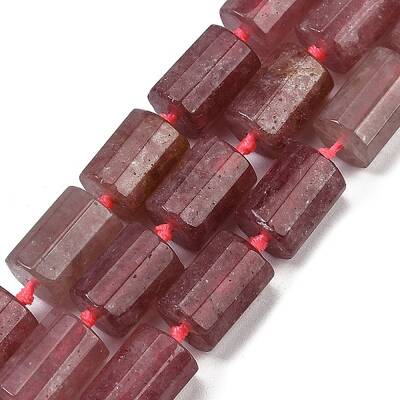 Natural Strawberry Quartz Beads Strands