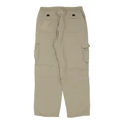 Fila Cargo Trousers - Large Beige Polyester Blend