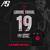 LAMINE YAMAL 19 X TRAVIS NEW 2025 Oversized Tee Fullsize Trendy Shirt, Soft Cotton Unisex Shirt Rare Gift for Him Gift For He...