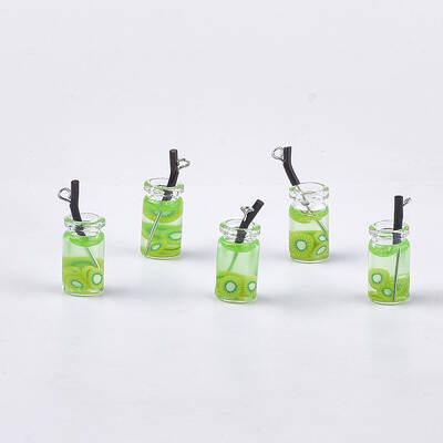 Glass Bottle Pendants