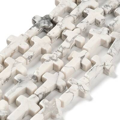Natural Howlite Beads Strands