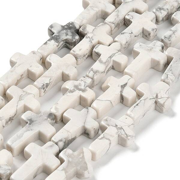 Natural Howlite Beads Strands