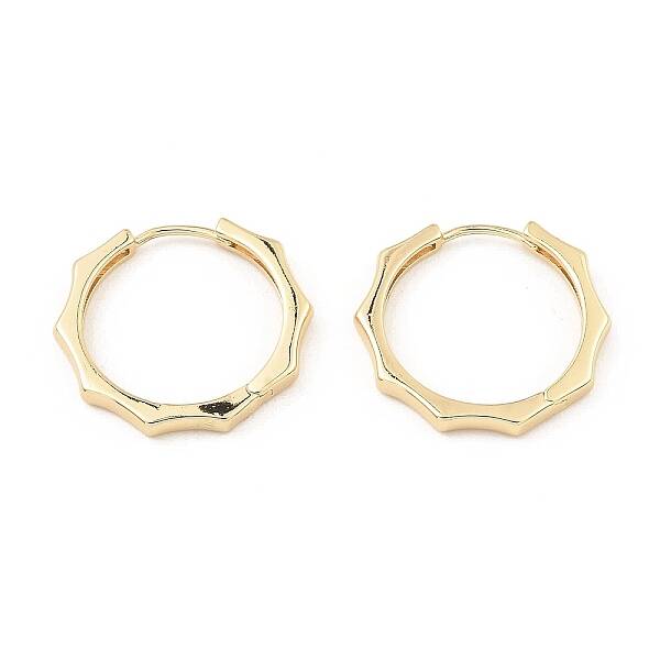 Brass Hoop Earrings