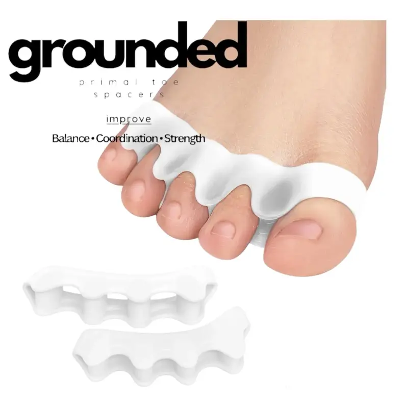 Toe Separators for Correct Foot Positioning and Bunion Pain Relief - Plantar Fasciitis - Toe Straightener for Improved Functi...