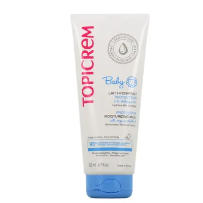 Topicrem Baby Moisturizing Milk Protector Face and Body 200ml