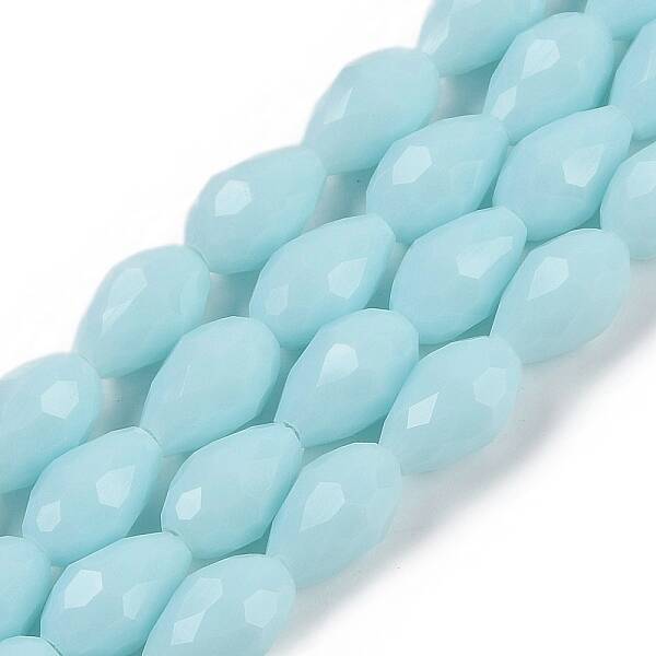 Opaque Solid Color Beads Strands