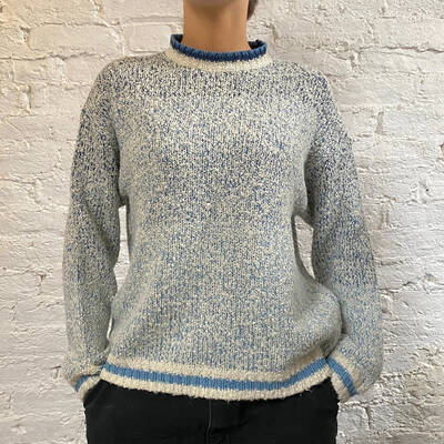 Armani Junior Jumper - Large Multicoloured Polyester Blend