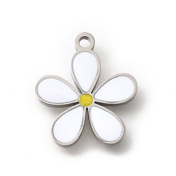 304 Stainless Steel Enamel Charms