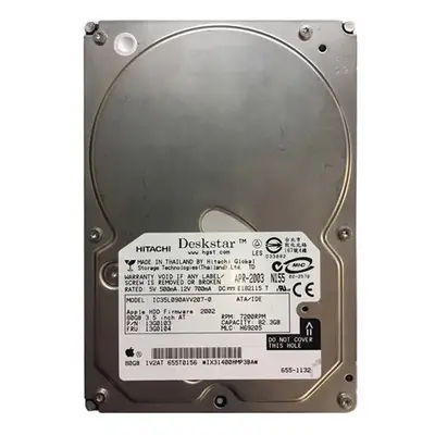 IC35L090AVV207-0 Hitachi Deskstar 180GXP Series 80GB 7200RPM IDE Ultra ATA/100 (ATA-6) 2MB Cache 3.5-inch Hard Drive