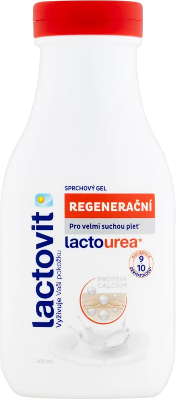 Lactovit Lactourea Milk Protein Regenerating Shower Gel - 300ml