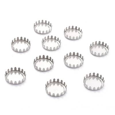 Non-Tarnish 304 Stainless Steel Cabochon Settings