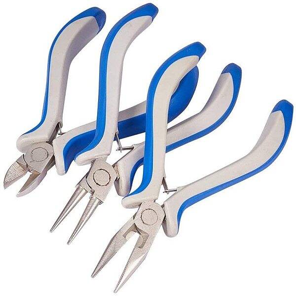 3 Pieces Jewelry Plier Tool - Side Cutting Plier