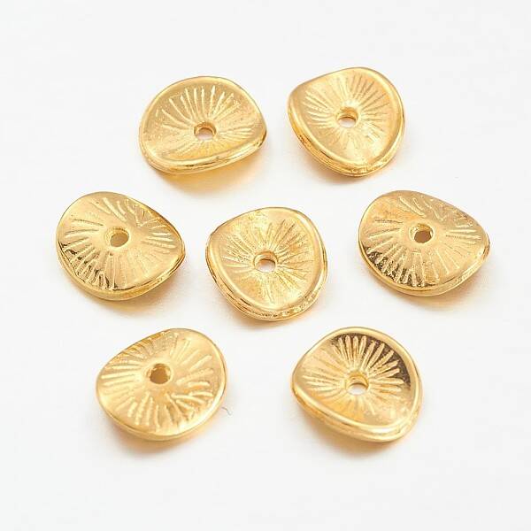 Tibetan Style Wavy Spacer Beads