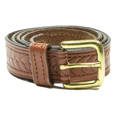 Mens Belt Brown Leather 40