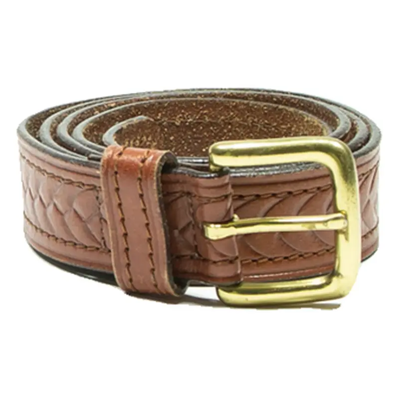 Mens Belt Brown Leather 40