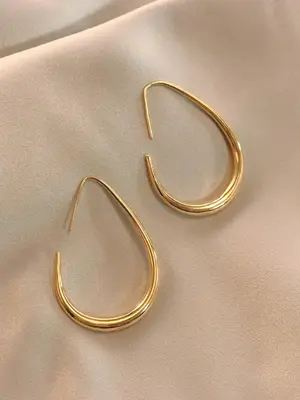 Simple Dangle Earrings, Elegant Dainty Lightweight Hoops Earrings for Women, Fashion Ear Jewelry for Party, Daily Clothing De...