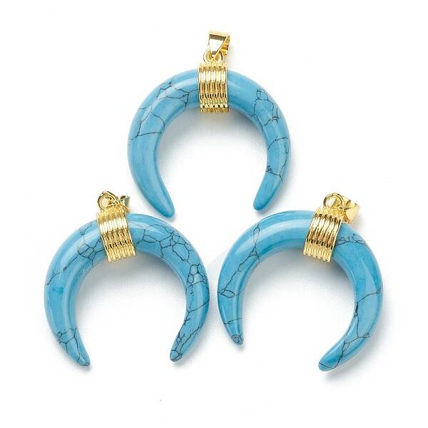 Synthetic Turquoise Pendants
