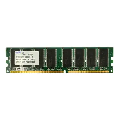 M368L6423FUN-CCC Samsung 512MB DDR-400MHz UDIMM 2Rx8 CL3 Memory