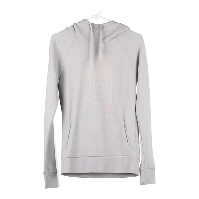 The North Face Hoodie - Small Grey Cotton Blend