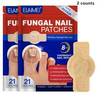 Fungal Nail Patches, 2 Boxes(21 Patches/box) Nail Care Patches, Nail Care Products for Women & Men, Gentle and Non-irritating...