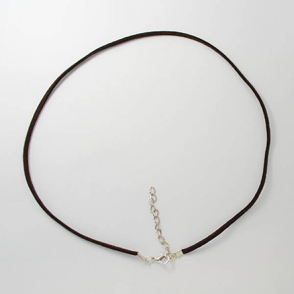 Faux Suede Necklace Cord