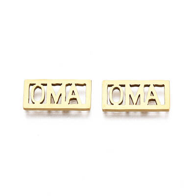 Ion Plating(IP) 201 Stainless Steel Filigree Joiners