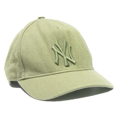 NEW ERA NY Mens Baseball Cap Green Wool ONE SIZE