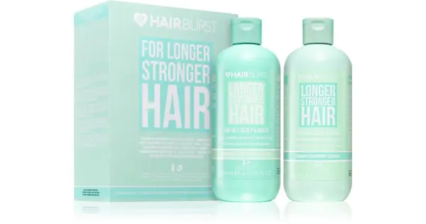 Hairburst Longer Stronger Gift Set for Oily Hair 2×350 ml