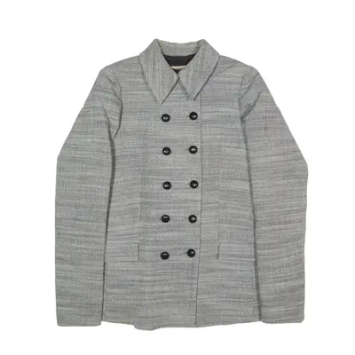 BALENCIAGA Paris Blazer Jacket Grey Wool Womens S
