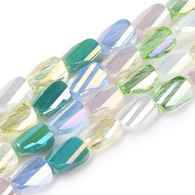 Transparent Glass Beads Strands
