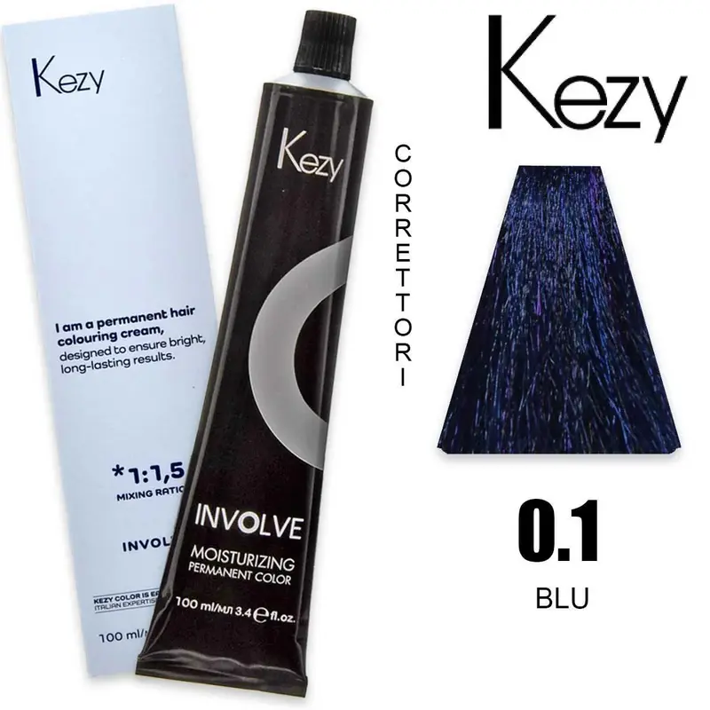 Kezy Involve Color 100 Ml Blu 0.1
