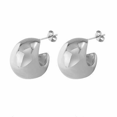 Non-Tarnish 304 Stainless Steel Stud Earrings for Women