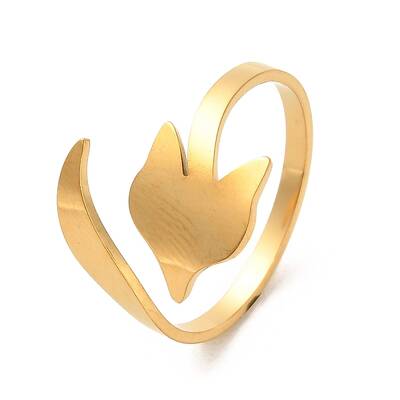 304 Stainless Steel Open Cuff Rings