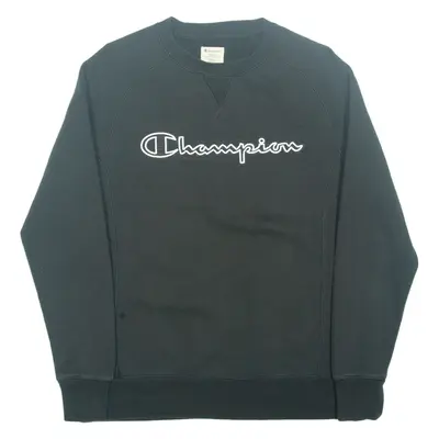 CHAMPION Petit Womens Sweatshirt Black S