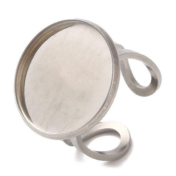 Non-Tarnish 304 Stainless Steel Open Cuff Findings
