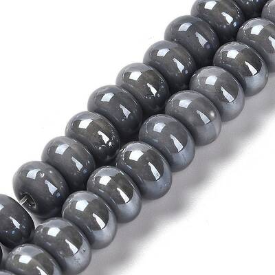 Porcelain Rondelle Beads