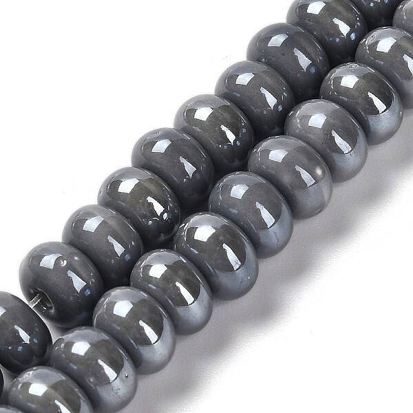 Porcelain Rondelle Beads