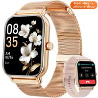 Fashion Touch Screen Smart Watch, 1 Count Fitness Watch with Call Function, Multifunctional Smartwatch for Men and Women, Gi...