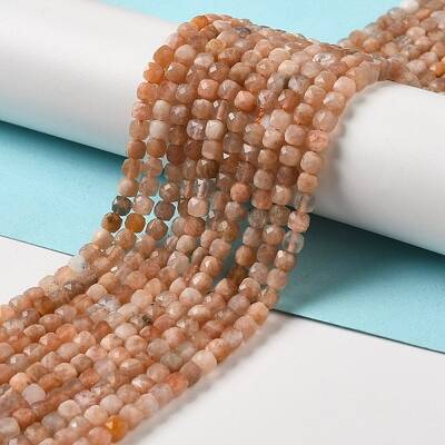 Natural Multi-Moonstone Beads Strands