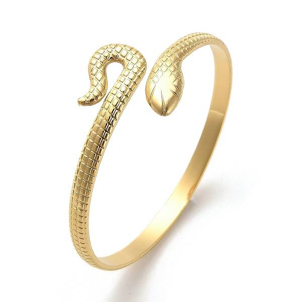 Golden 304 Stainless Steel Cuff Bangle for Women