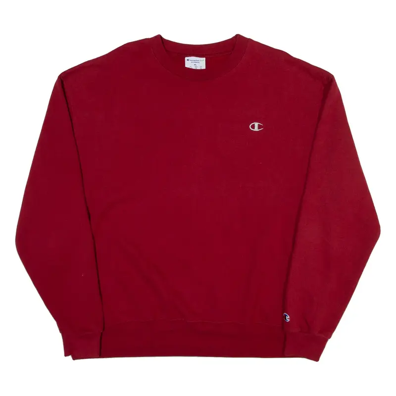 CHAMPION Mens Sweatshirt Red XL