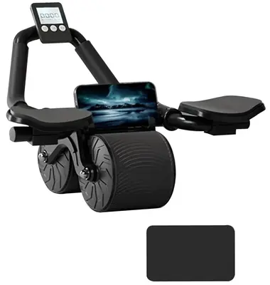 TekDeals Elbow Support Automatic Rebound Abdominal Wheel, Ab Roller for Abdominal Exercise Machine, Abs Workout Equipment, Do...