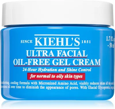 Kiehl's Oil-Free Moisturizing Gel Face Cream for Normal to Oily Skin - 50 ml