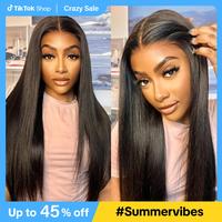 [NEW IN] OQ HAIR Wear And Go Glueless Wigs Bleached Tiny Knots Pre Cut 7x5 HD Lace Straight Lace Front Human Hair Wigs #Summe...