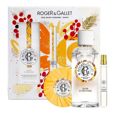 Roger & Gallet Orange Wood Box of Waters + Beneficial Soap 50g