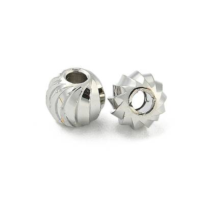 Rack Plated Brass Beads