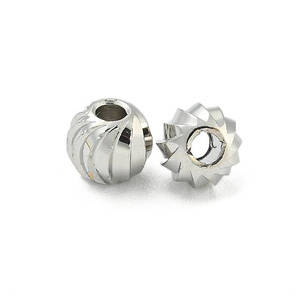 Rack Plated Brass Beads